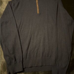 Stafford navy quarter zip men’s 2XL